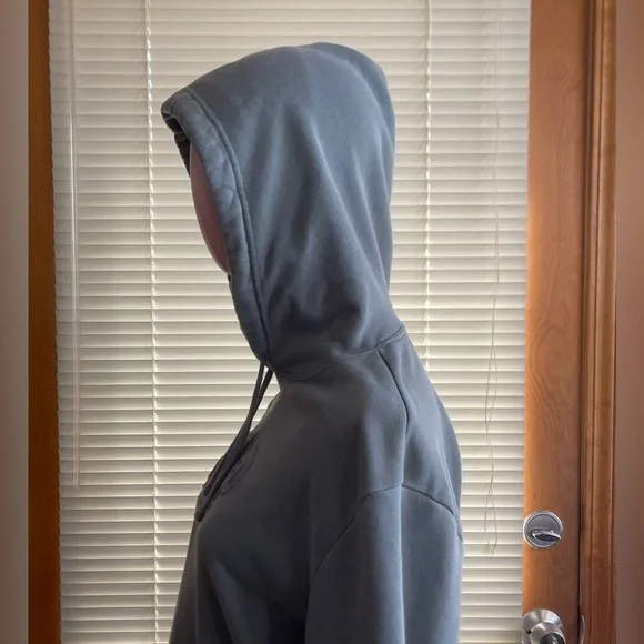 GAP Logo Hoodie Sweatshirt - Slate Green - Picture 2 of 11